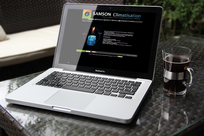 Site internet Samson Climatisation